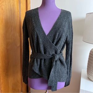 Express wrap sweater